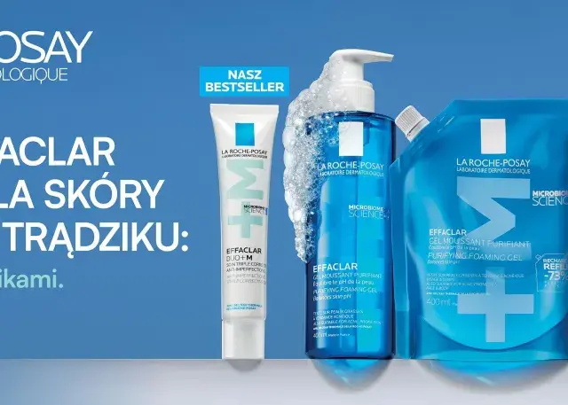 Produkty Effaclar La Roche-Posay pomogą Ci w walce z trądzikiem. Dowiedz się, jak dbać o cerę trądzikową z tymi bestsellerami.
